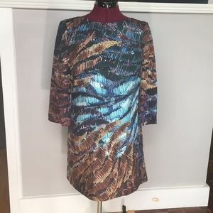 Ali Ro silk dress sz 2 fall 🍁🍂